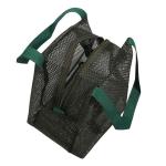 New Large Capacity Mesh Bag with Handle Travel Toiletry Makeup Bag Portable Beach Bag Cosmetic Zipper Pouch