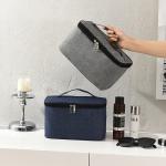 1pc Business Trip Men's Toiletry Bag Double Layer Large Capacity Cosmetic Bag Oxford Cloth Storage Bag Portable Handbag