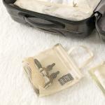 Portable makeup bag Mesh waterproof bath bag Gym bag Sundry storage bag Travel toiletry bag