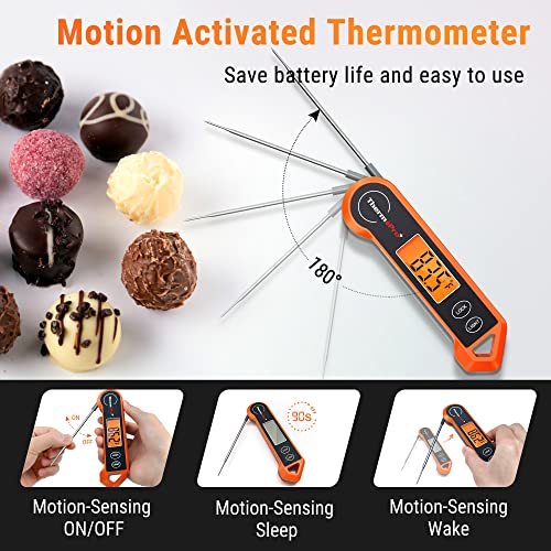 Digital Meat Thermometer with Backlit Display