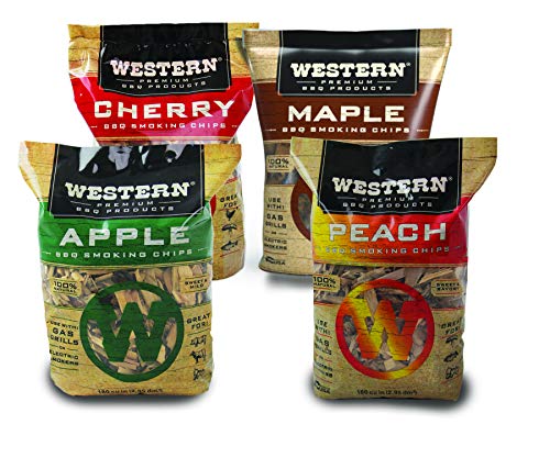 Western BBQ Smoking Chips – 4 Pack