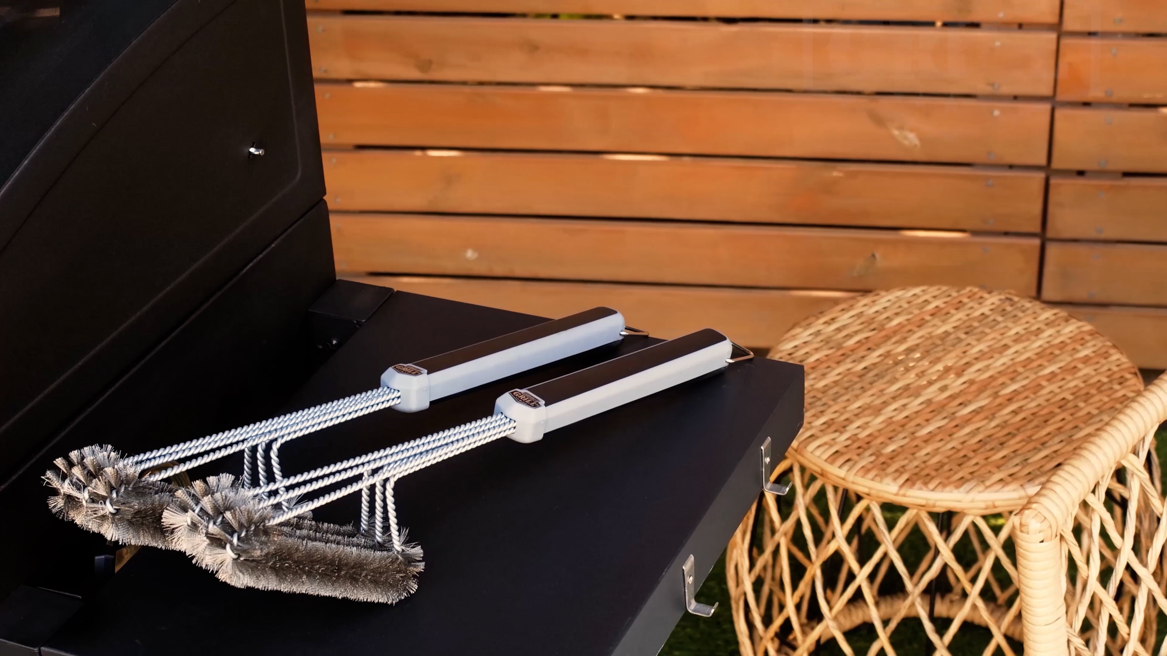 Stainless Steel Grill Brush - 18.8 Inches Long