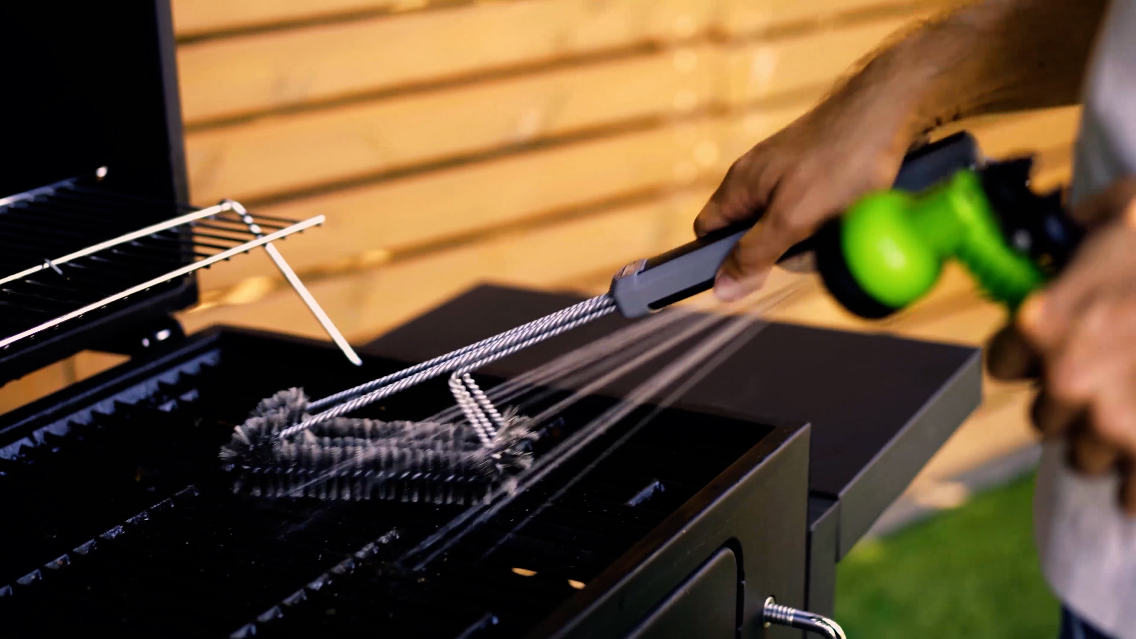 Stainless Steel Grill Brush - 18.8 Inches Long