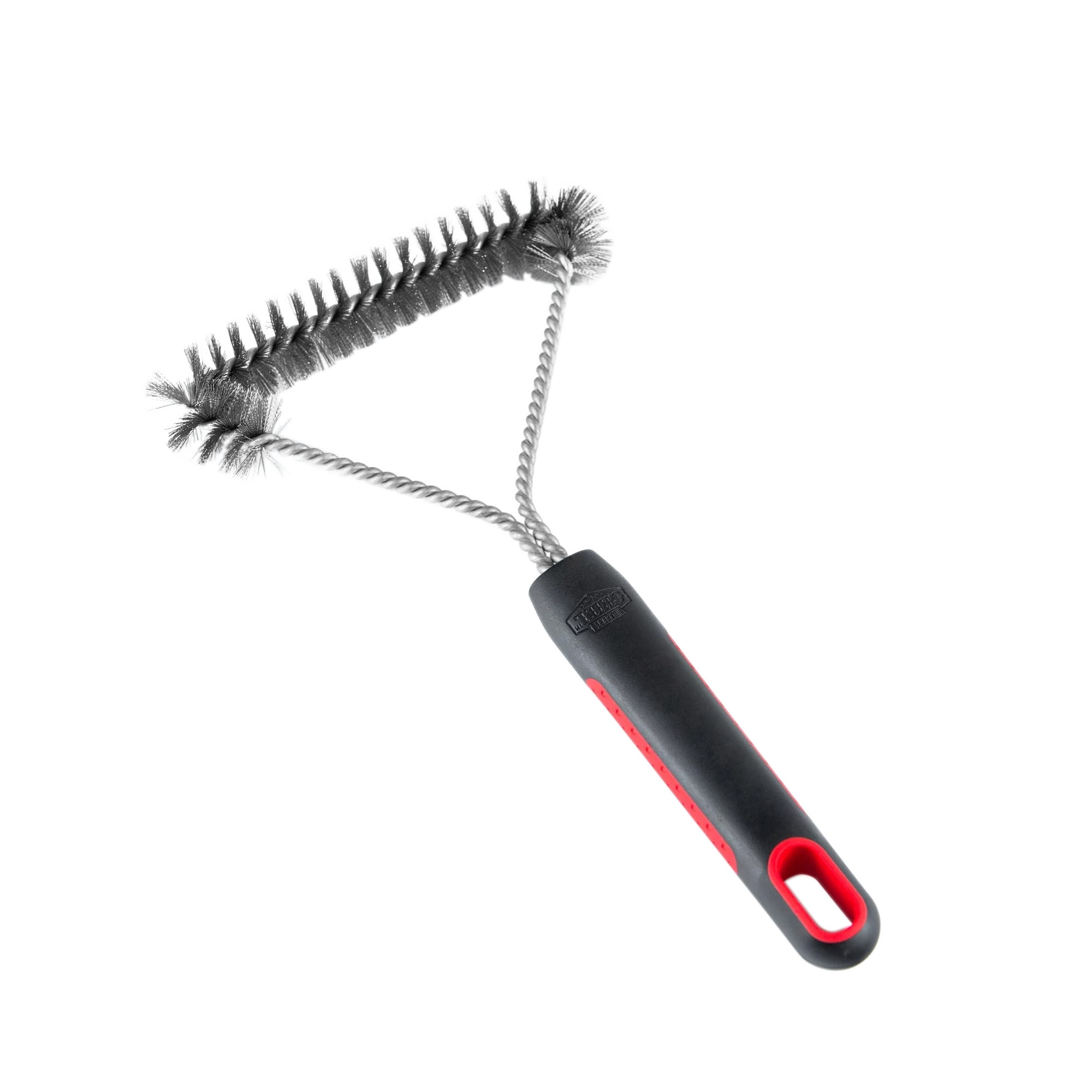 3-Sided Grill Brush with Soft Comfort Handle