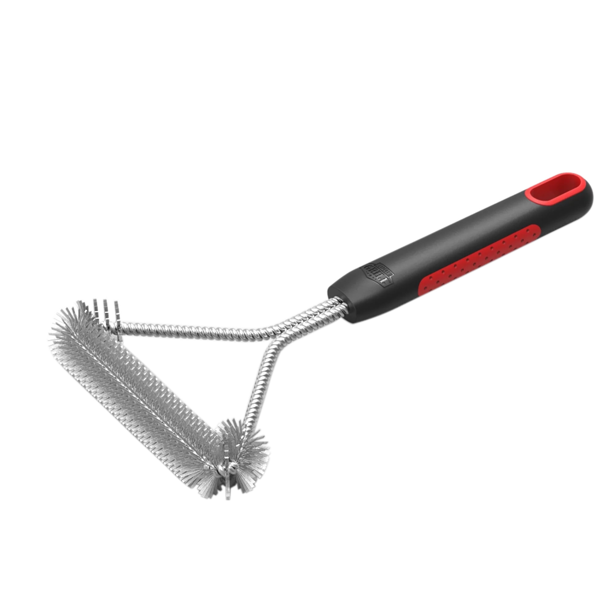 3-Sided Grill Brush with Soft Comfort Handle