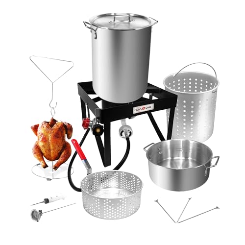 Turkey Fryer Propane Burner Kit with Regulator
