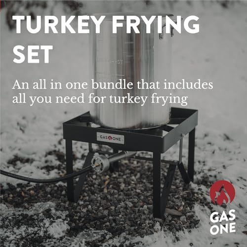 Turkey Fryer Propane Burner Kit with Regulator