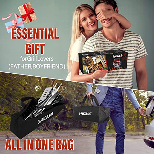 Premium 122PCS Grill Set for Outdoor BBQ