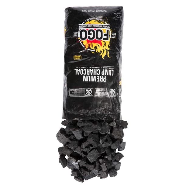 FOGO Premium Oak Lump Charcoal, 35 Pounds