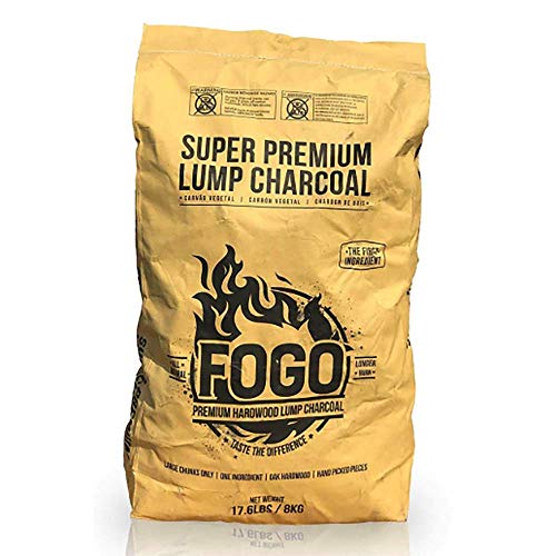 FOGO Premium Oak Hardwood Lump Charcoal, 17.6 lb