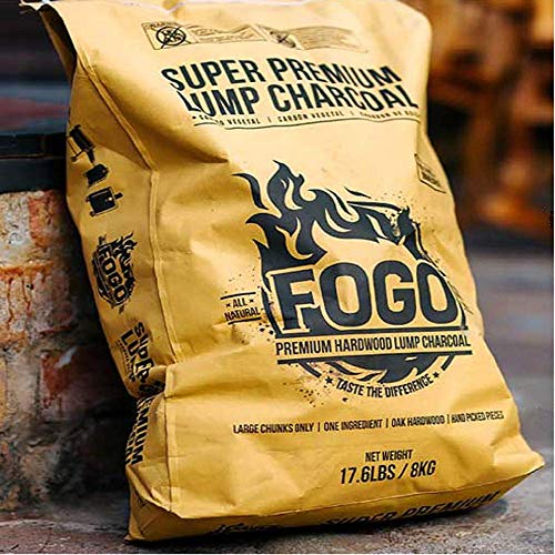 FOGO Premium Oak Hardwood Lump Charcoal, 17.6 lb