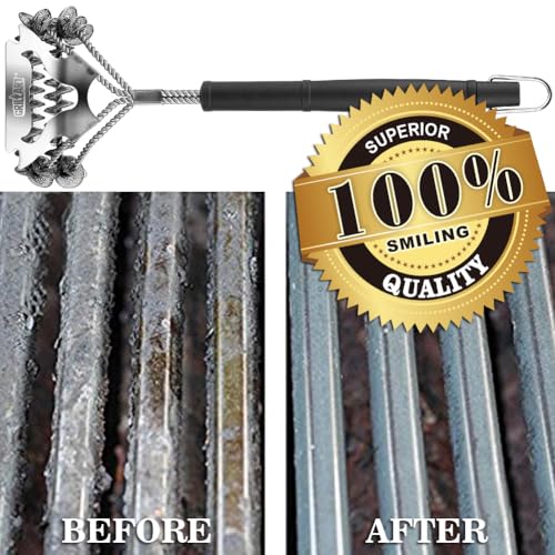 Bristle-Free Grill Cleaning Brush for BBQ