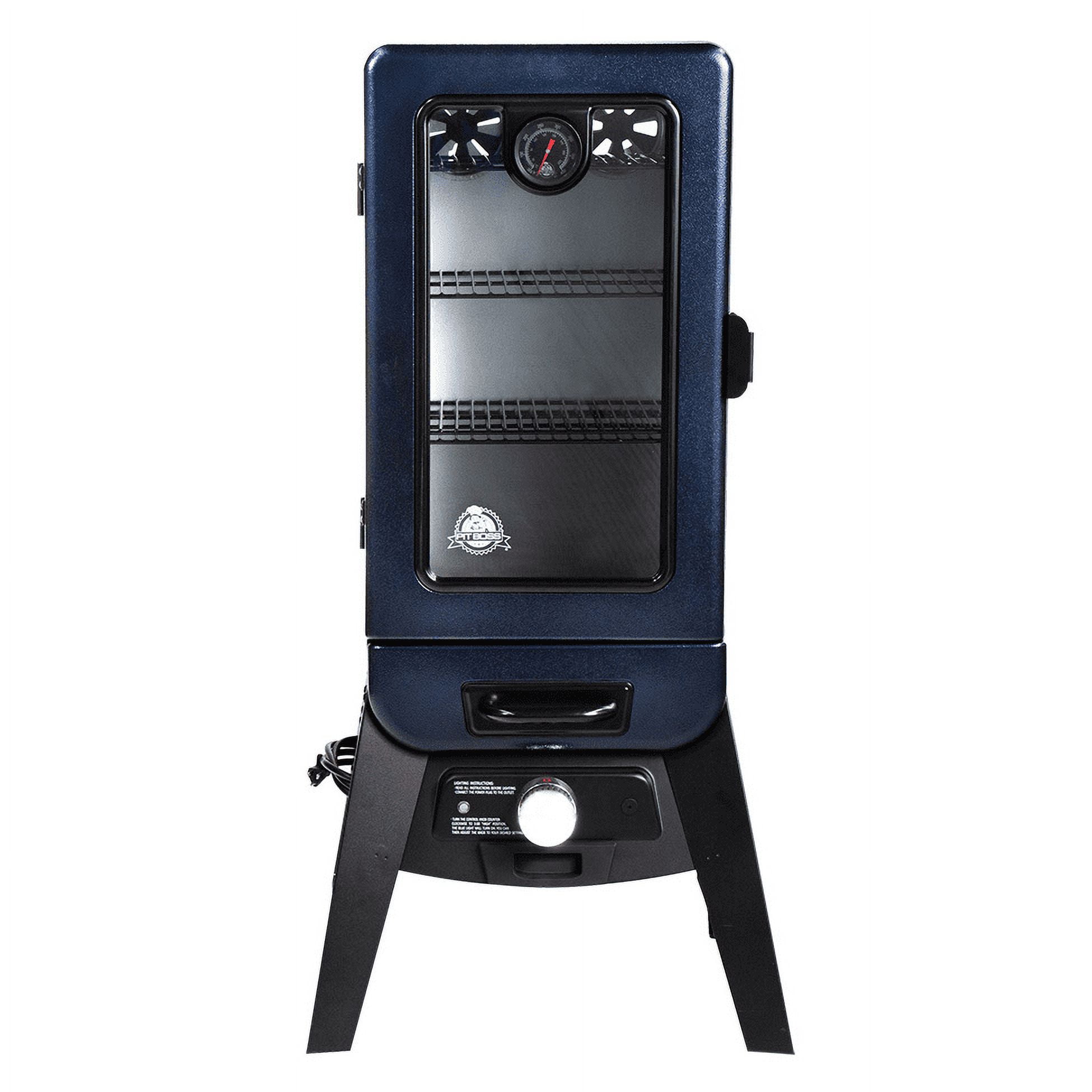 Pit Boss 3-Series Vertical Smoker - Blue Hammertone