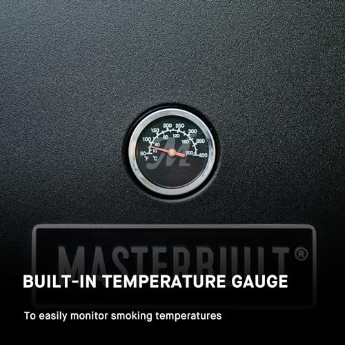 Masterbuilt Analog Electric Smoker with 3 Racks, 30