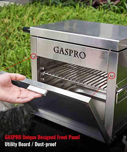 GASPRO Propane Infrared Steak Grill, XL 2-in-1