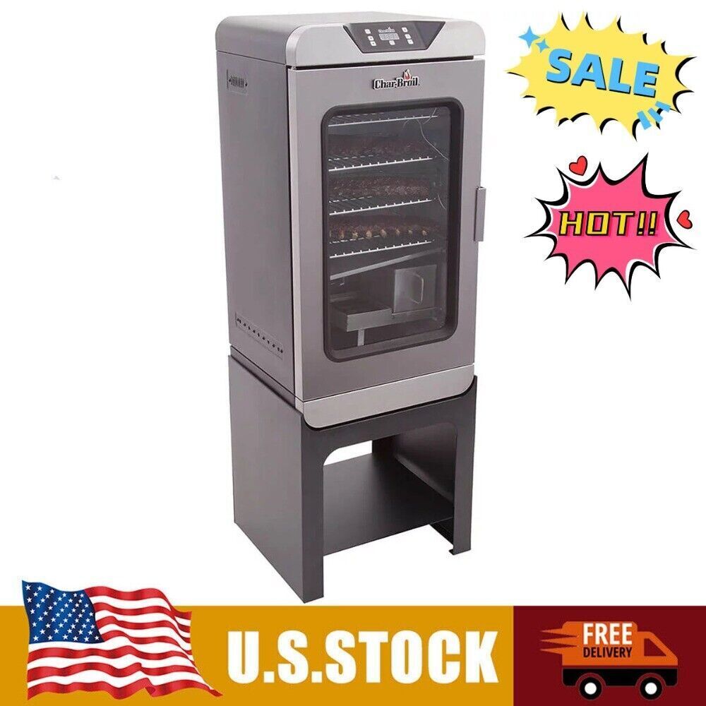 Outdoor Cooking Char-Broil Digital Electric Smoker Stand