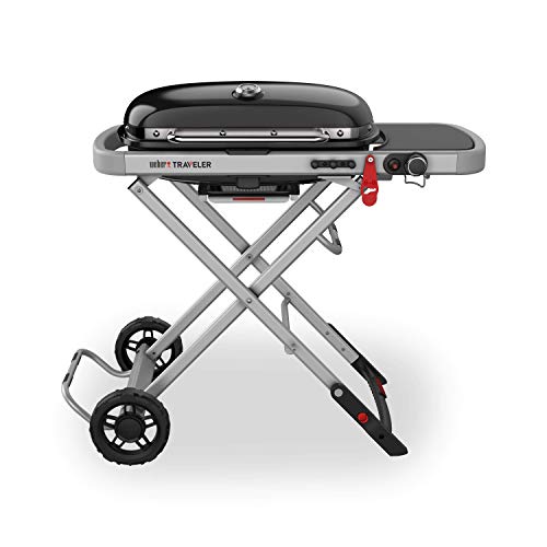 Weber Traveler Portable Gas Grill - Black