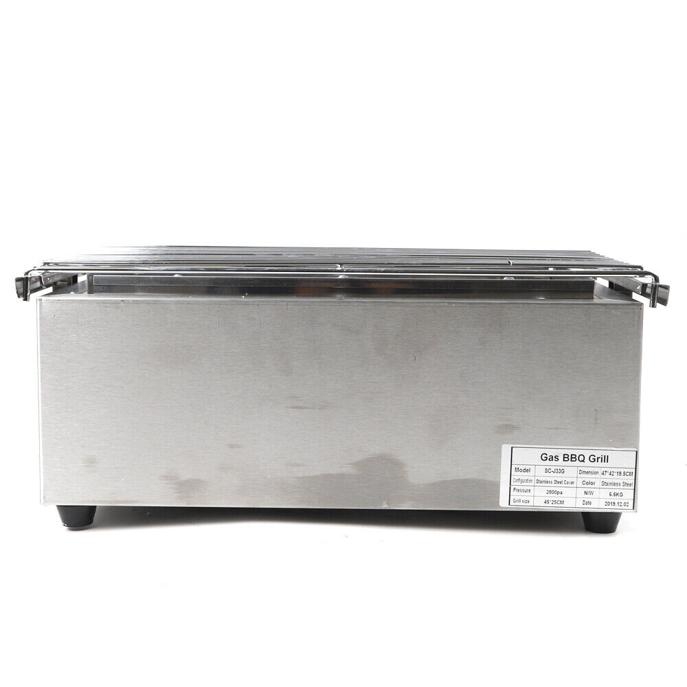 Outdoor BBQ Grill with Infrared, 3 Burners