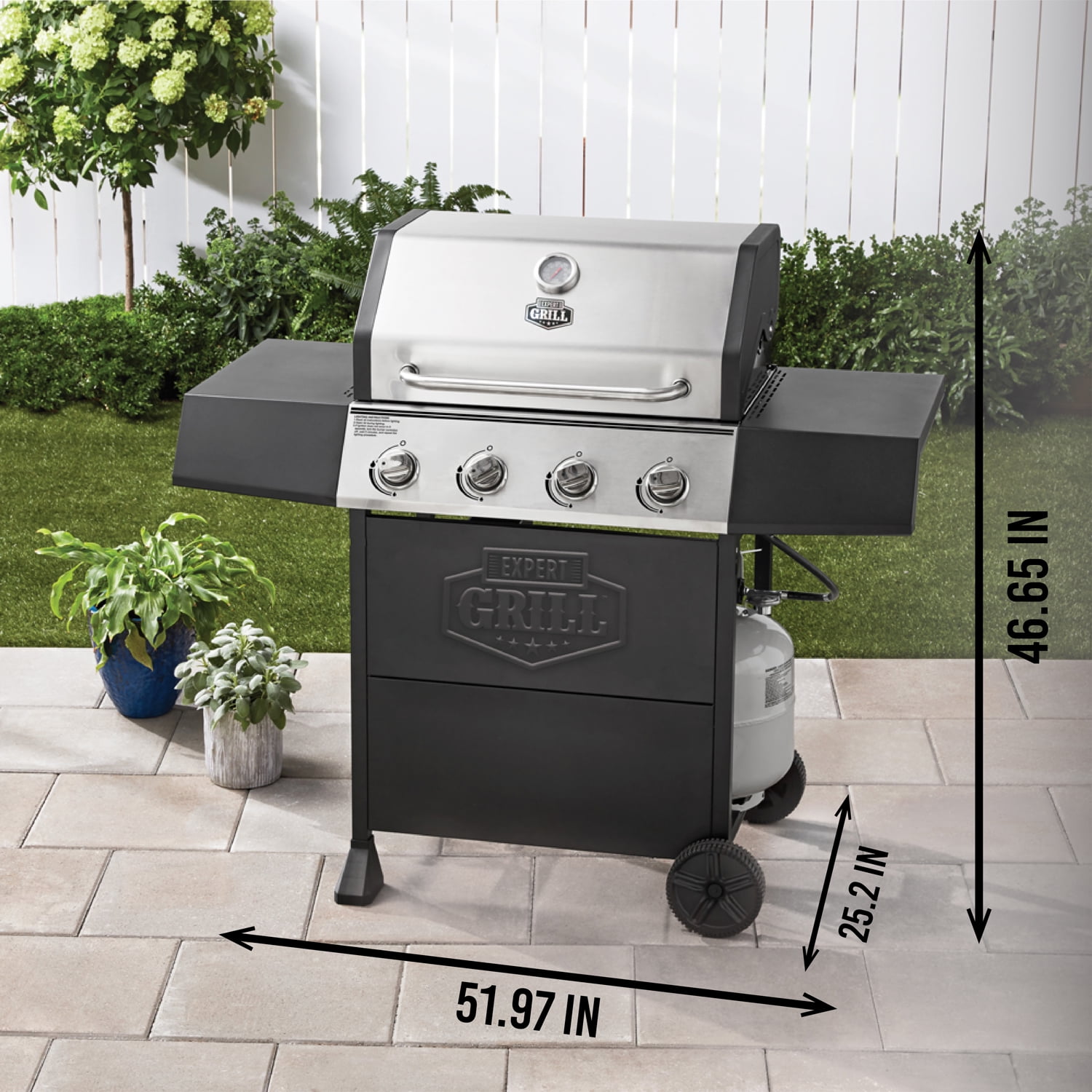 4 Burner Propane Gas Grill: Expert BBQ