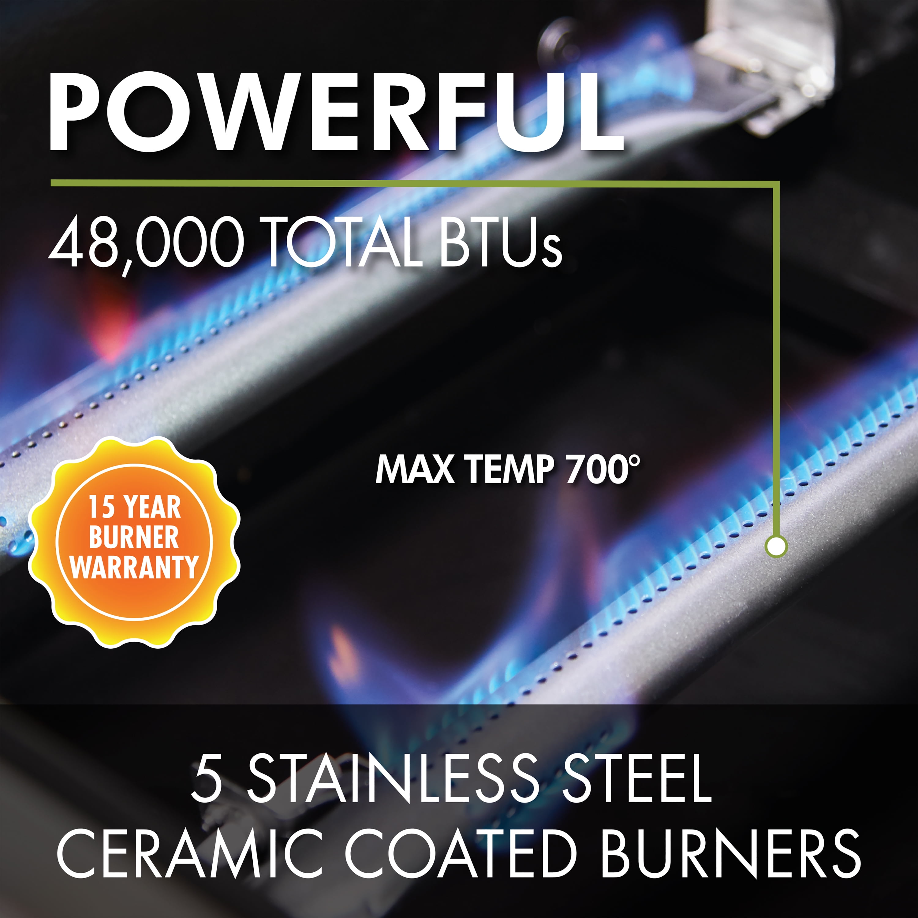 Cuisinart 5-Burner Dual Fuel BBQ Grill