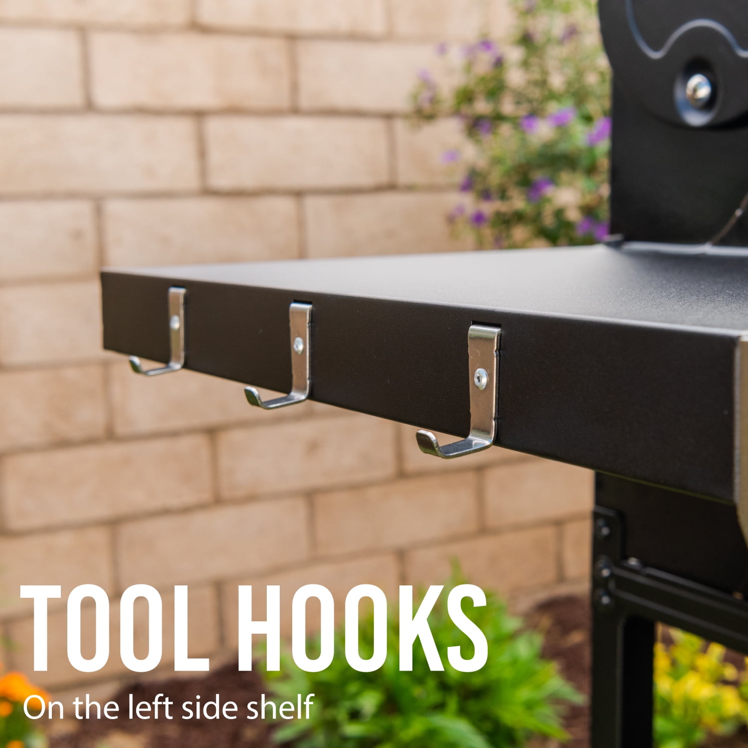 6 Burner Propane Gas Grill, Blue