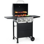 MASTER COOK 3 Burner Propane Gas Grill