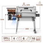 KingChii Wood Pellet Smoker & Grill BBQ