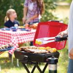 Coleman Sportster Propane Grill - 11,000 BTUs, Red