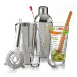 Libbey 9-Piece Mixologist Cocktail Set, Clear