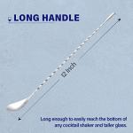 Briout Stainless Steel Bar Spoon Set - 2 Pieces