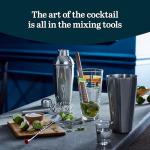 Libbey 9-Piece Mixologist Cocktail Set, Clear