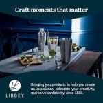 Libbey 9-Piece Mixologist Cocktail Set, Clear