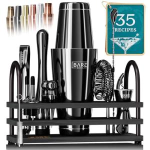 BARE BARREL® 14-Piece Mixology Bartender Kit