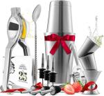 16-Piece Stainless Steel Cocktail Shaker Set