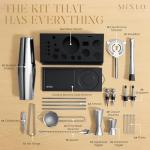22-Piece Mixology Bartender Kit with Accessories