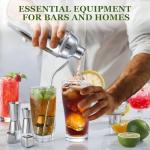 23-Piece Stainless Steel Cocktail Shaker Set