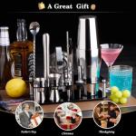 15-Piece Cocktail Shaker Set with Acrylic Stand