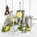 16-Piece Stainless Steel Cocktail Shaker Set