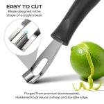 Triangular Stainless Steel Channel Knife Zester