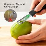 Triangular Stainless Steel Channel Knife Zester