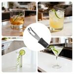 Triangular Stainless Steel Channel Knife Zester