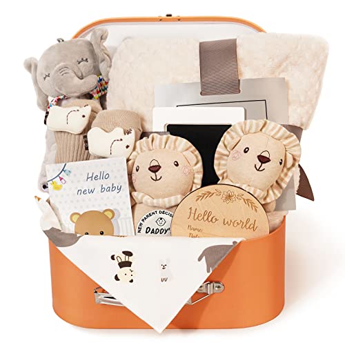 Newborn Baby Gift Basket - 11 Essentials Set