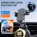 GUWEZ Powerful Suction Car Phone Holder Mount
