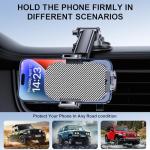 GUWEZ Powerful Suction Car Phone Holder Mount