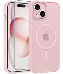 FNTCASE Light Pink iPhone 15, 14, 13 Case