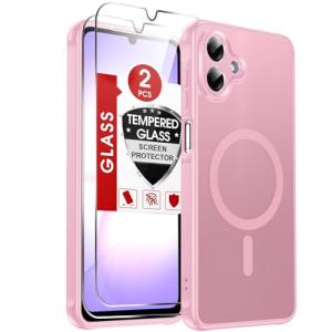 LeYi Samsung A07 Case with Screen Protector Set