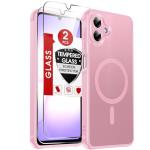 LeYi Samsung A07 Case with Screen Protector Set