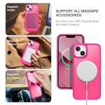 BENTOBEN Hot Pink Magnetic Case for iPhone 13/14