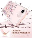GVIEWIN Floral Shockproof Case for iPhone 17e 16e