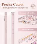 GVIEWIN Floral Shockproof Case for iPhone 17e 16e